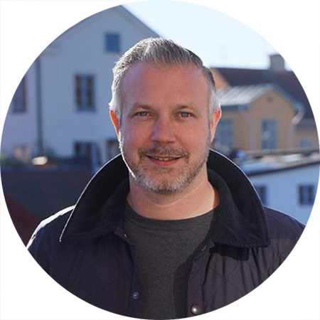Porträtt på Niklas Edmark